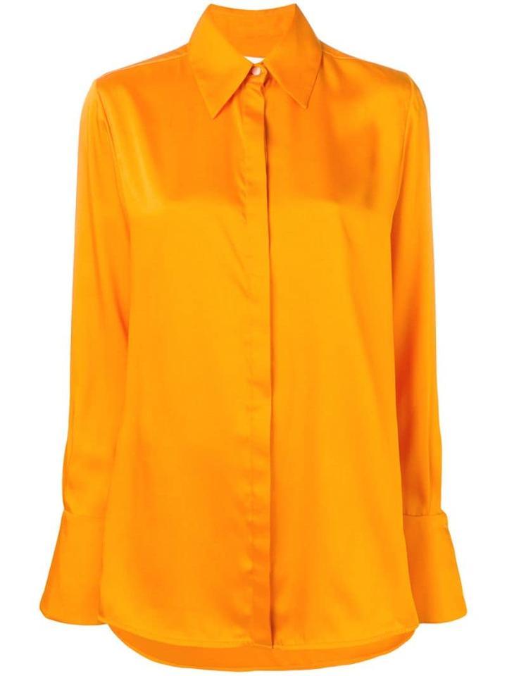 Victoria Victoria Beckham Classic Shirt - Orange