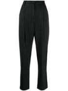P.a.r.o.s.h. High-waisted Pleated Trousers - Black