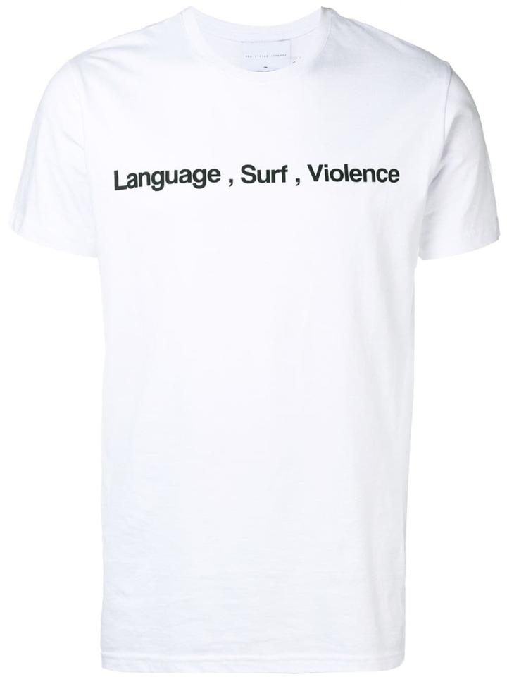 The Silted Company Slogan T-shirt - White
