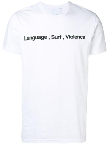 The Silted Company Slogan T-shirt - White