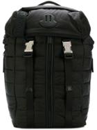 Moncler Large Quilted Backpack - Black