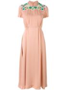 Vivetta 'magnolia' Dress, Women's, Size: 40, Pink/purple, Acetate/polyester/viscose