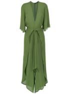 Andrea Marques Belted Jumpsuit - Green