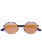 Mykita - Mylon Sun Lupine Sunglasses - Men - Acetate/metal (other) - One Size, Blue, Acetate/metal (other)