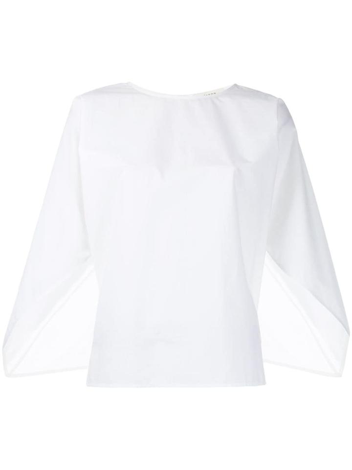Áeron Adele Back Button Blouse - White