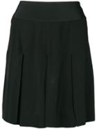 Chanel Vintage 1990's Pleated Skirt - Black