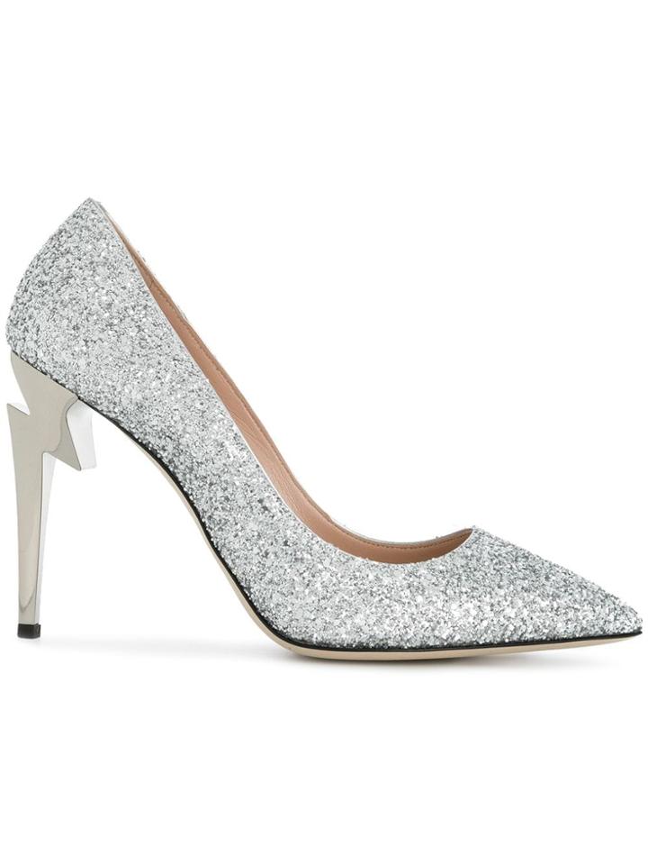 Giuseppe Zanotti Design G-heel Pumps - Metallic