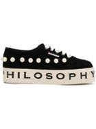 Philosophy Di Lorenzo Serafini Superga X Philosophy Studded Sneakers -