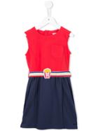 Little Marc Jacobs - Flared Dress - Kids - Cotton/polyamide/spandex/elastane/modal - 8 Yrs, Red