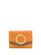See By Chloé Engraved Logo Wallet - Orange