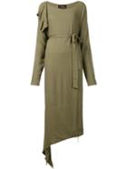 Vivienne Westwood Anglomania 'balloon' Dress, Size: Small, Green, Viscose/wool