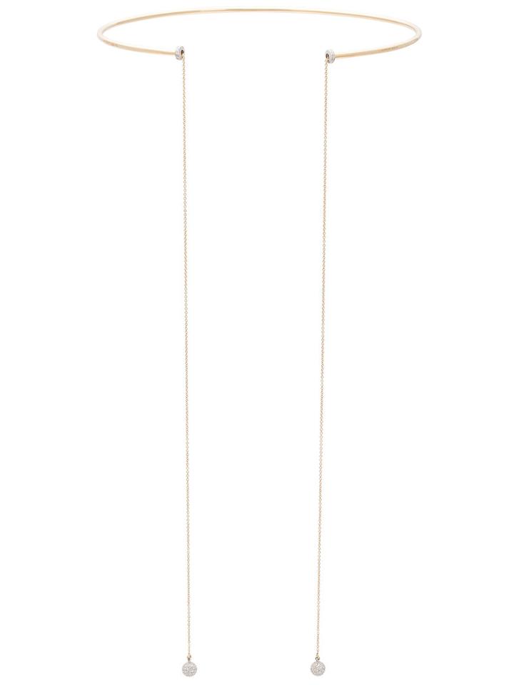 Delfina Delettrez String Necklace, Metallic