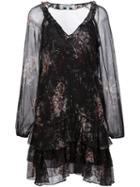 Elizabeth And James Sheer Ra-ra Dress