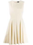 Theory Sleeveless Flared Dress - Neutrals