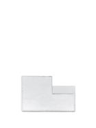 A-cold-wall* Silver Leather Cardholder