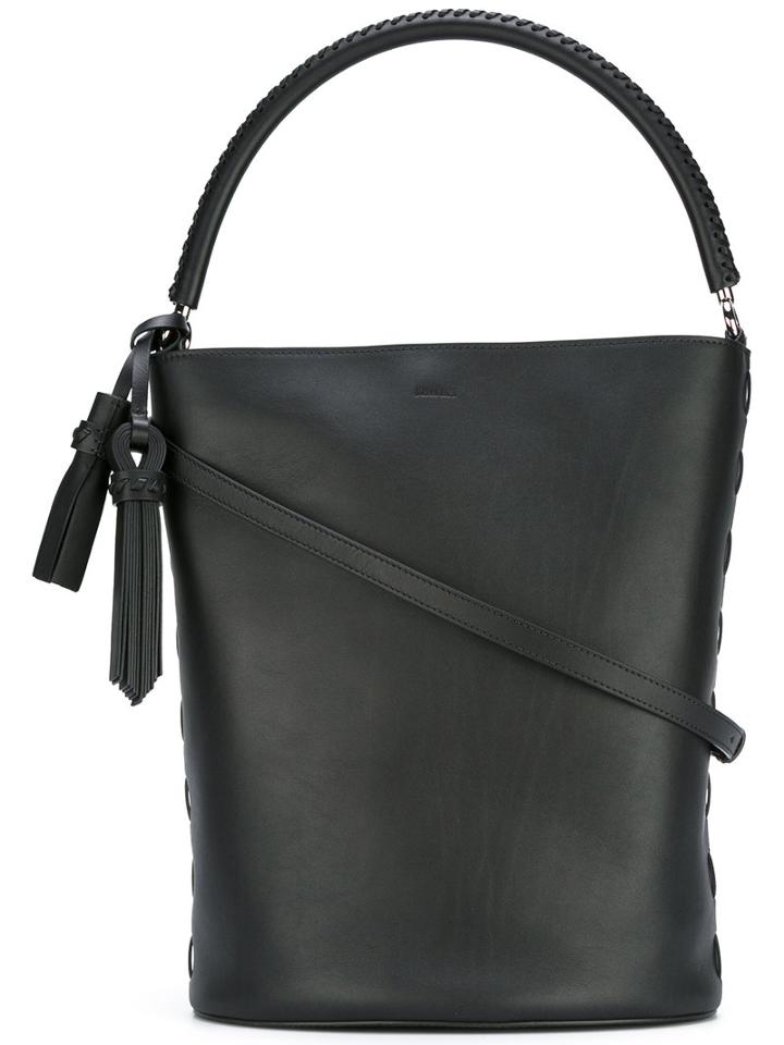 Max Mara - Bucket Tote - Women - Calf Leather - One Size, Women's, Black, Calf Leather