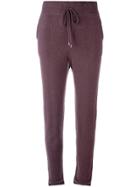 Max & Moi Carrot Trousers - Pink & Purple