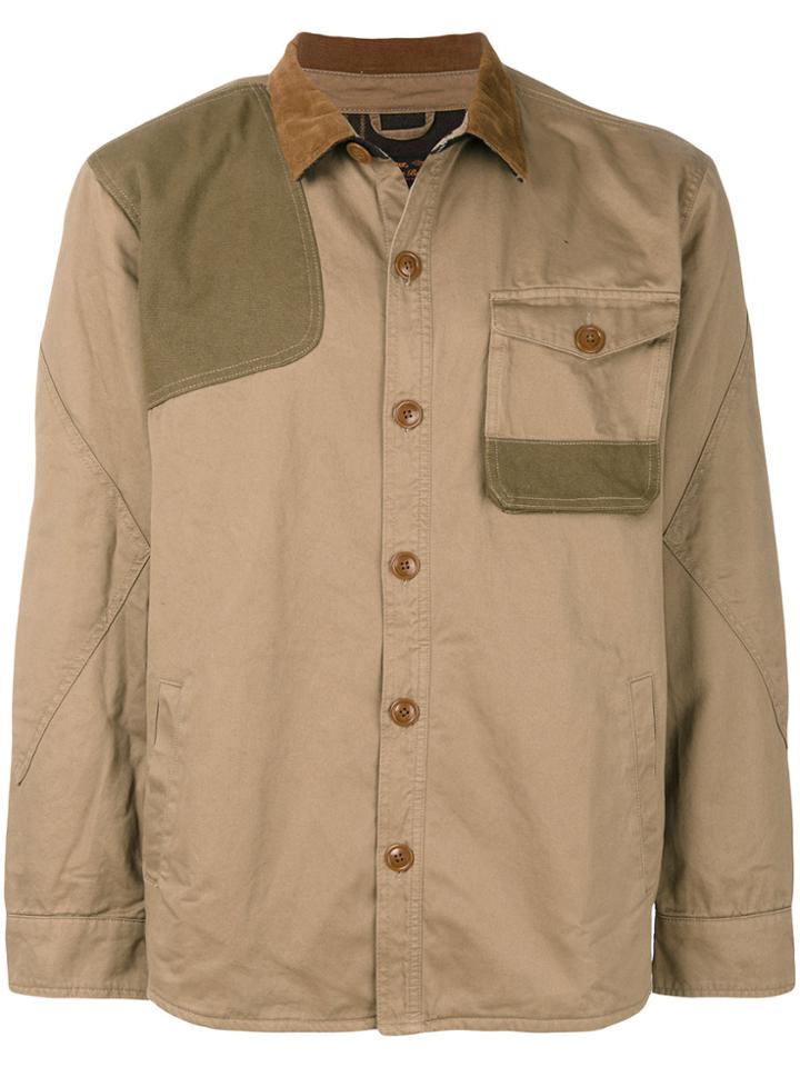 Barbour Clough Overshirt Jacket - Brown