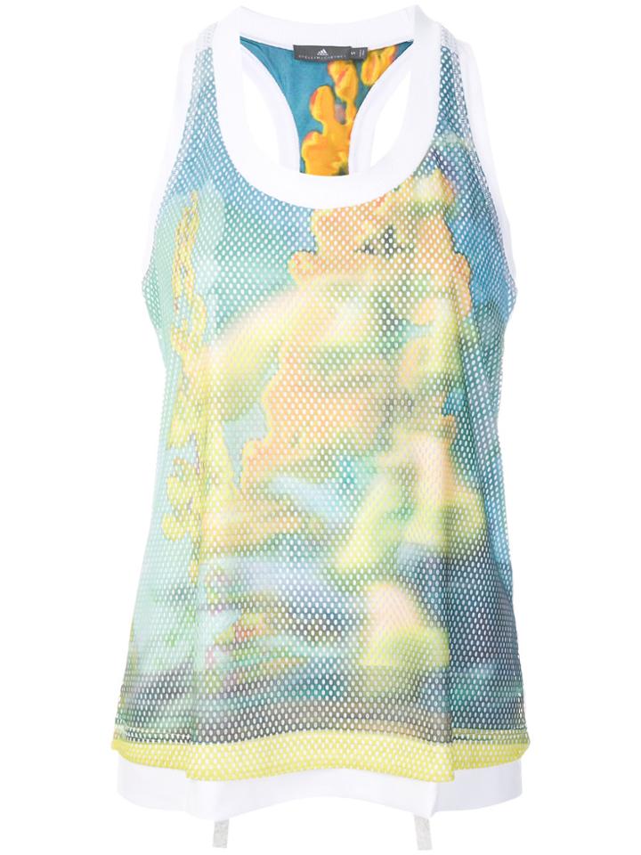 Adidas By Stella Mccartney Layered Look Tank Top - Multicolour