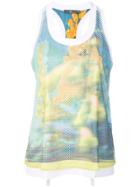 Adidas By Stella Mccartney Layered Look Tank Top - Multicolour