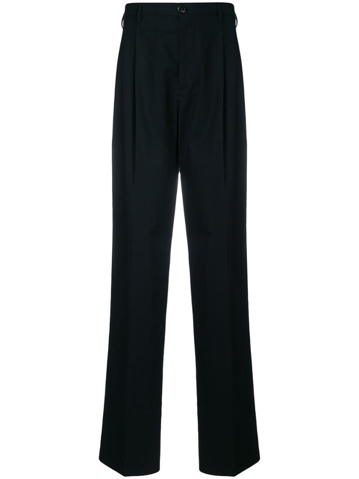 Raf Simons Drop-crotch Tailored Trousers - Black