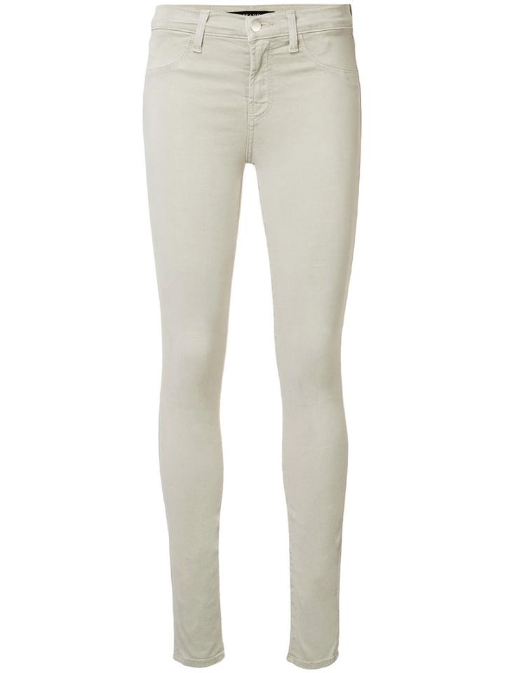 J Brand Skinny Jeans, Women's, Size: 25, Nude/neutrals, Lyocell/cotton/spandex/elastane