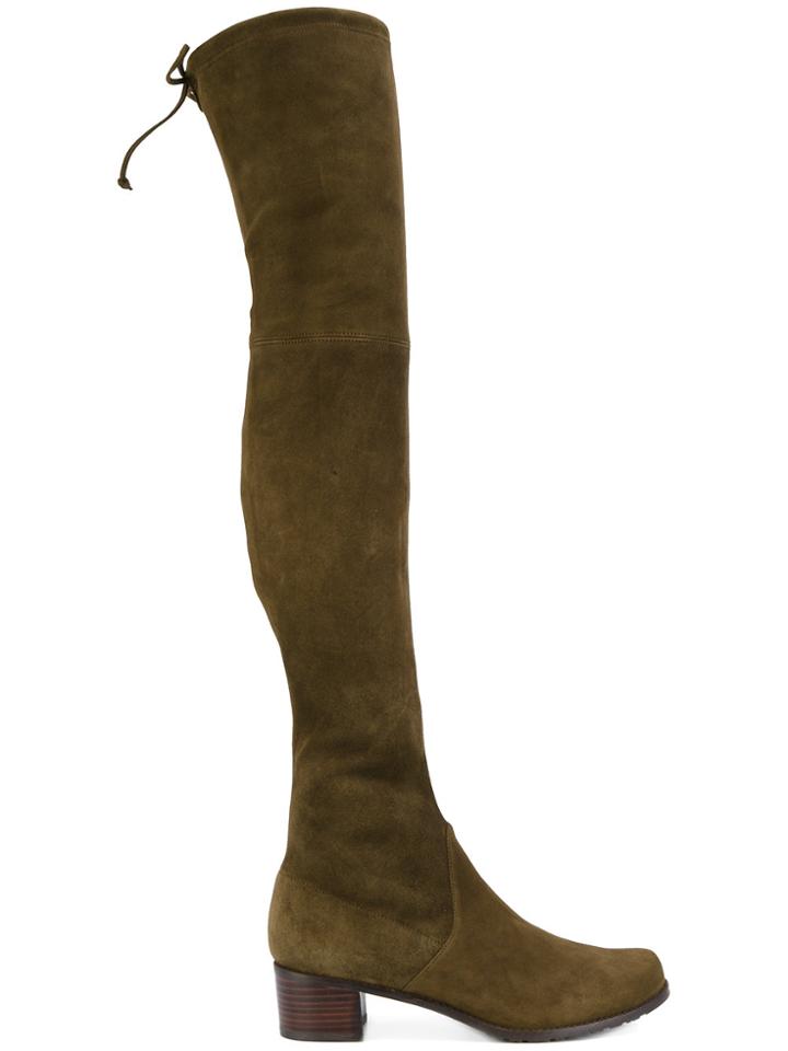 Stuart Weitzman Thigh-high Boots - Green