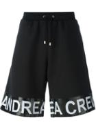 Andrea Crews 'band' Shorts, Men's, Size: Medium, Black, Polyester/spandex/elastane