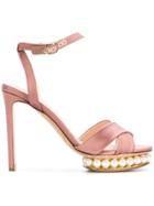 Nicholas Kirkwood Casati Pearl Platform Sandals - Pink