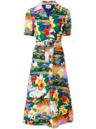 Gucci Hawaiian Print Dress - Multicolour