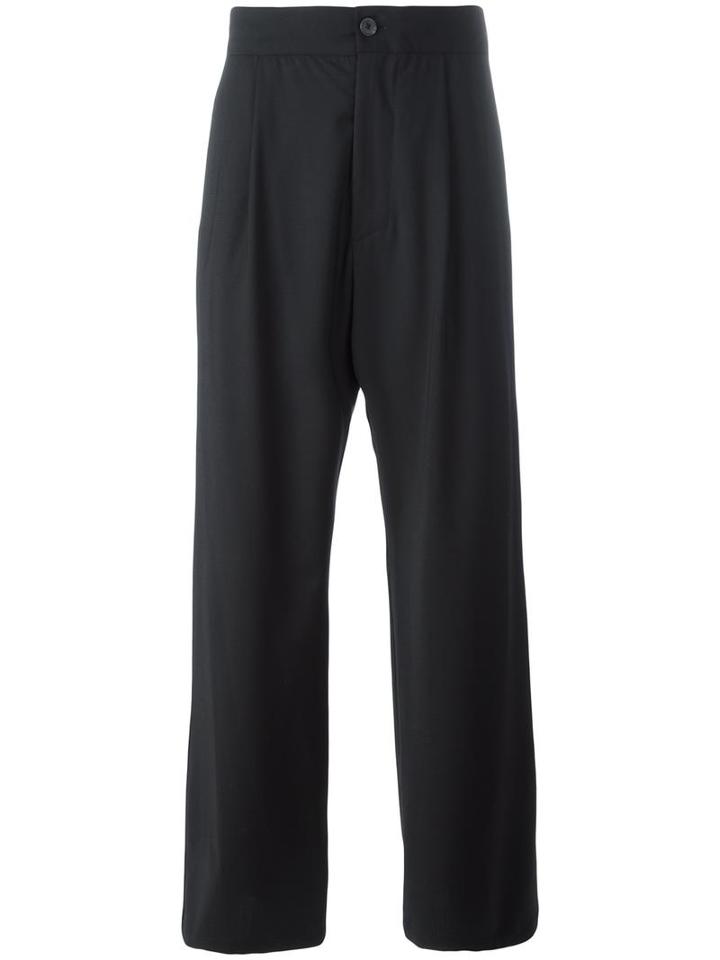 Odeur Oversized Pants, Adult Unisex, Size: Medium, Black, Wool/lyocell