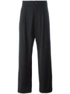 Odeur Oversized Pants, Adult Unisex, Size: Medium, Black, Wool/lyocell