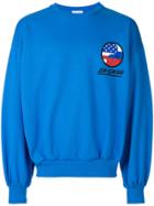 Gosha Rubchinskiy Dj Sweatshirt - Blue