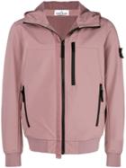 Stone Island Hooded Jacket - Pink