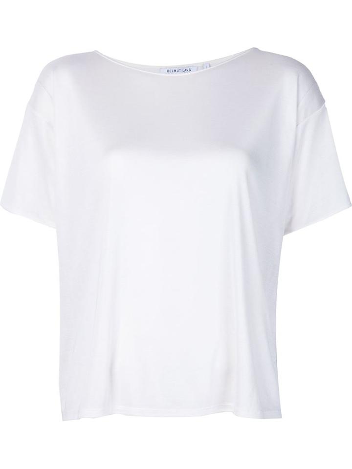 Helmut Lang Boat Neck T-shirt