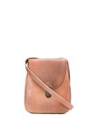 Cherevichkiotvichki Grained-effect Crossbody Bag - Brown