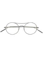 Tomas Maier Eyewear Round Frame Glasses - Grey
