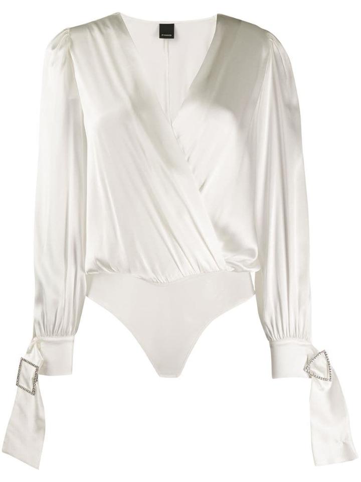 Pinko Wrap Front Body - White