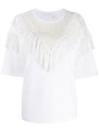 See By Chloé Oversized Tassel T-shirt - White