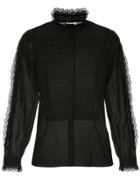 Vilshenko Lace Trim Shirt - Black