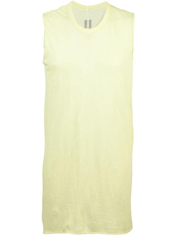 Rick Owens Round Neck Tank Top - Green