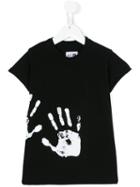Nununu - Hand Print T-shirt - Kids - Cotton - 5 Yrs, Black
