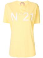 Nº21 Oversized Logo T-shirt - Yellow