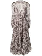 Zimmermann Juna Floral Dress - Grey