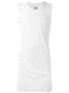 Rick Owens Basic Sleeveless T-shirt - Nude & Neutrals