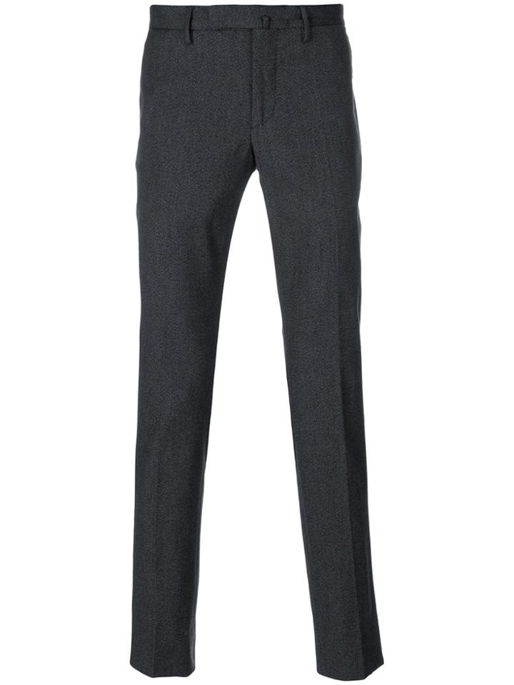 Incotex Slim Fit Tailored Trousers - Blue