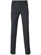 Incotex Slim Fit Tailored Trousers - Blue