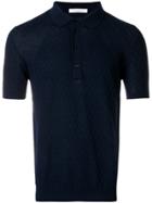 Paolo Pecora Short Sleeve Polo Shirt - Blue
