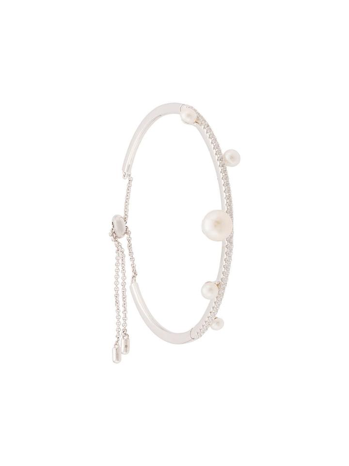 Apm Crystal Embellished Bracelet - White