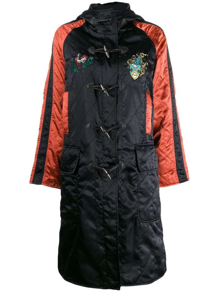 Jean Paul Gaultier Pre-owned 1990's Diamond Quilted Hooded Coat -